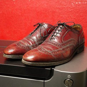 Allen Edmonds McAllister Cordovan Leather Wingtip Oxfords - Men's 11.5D